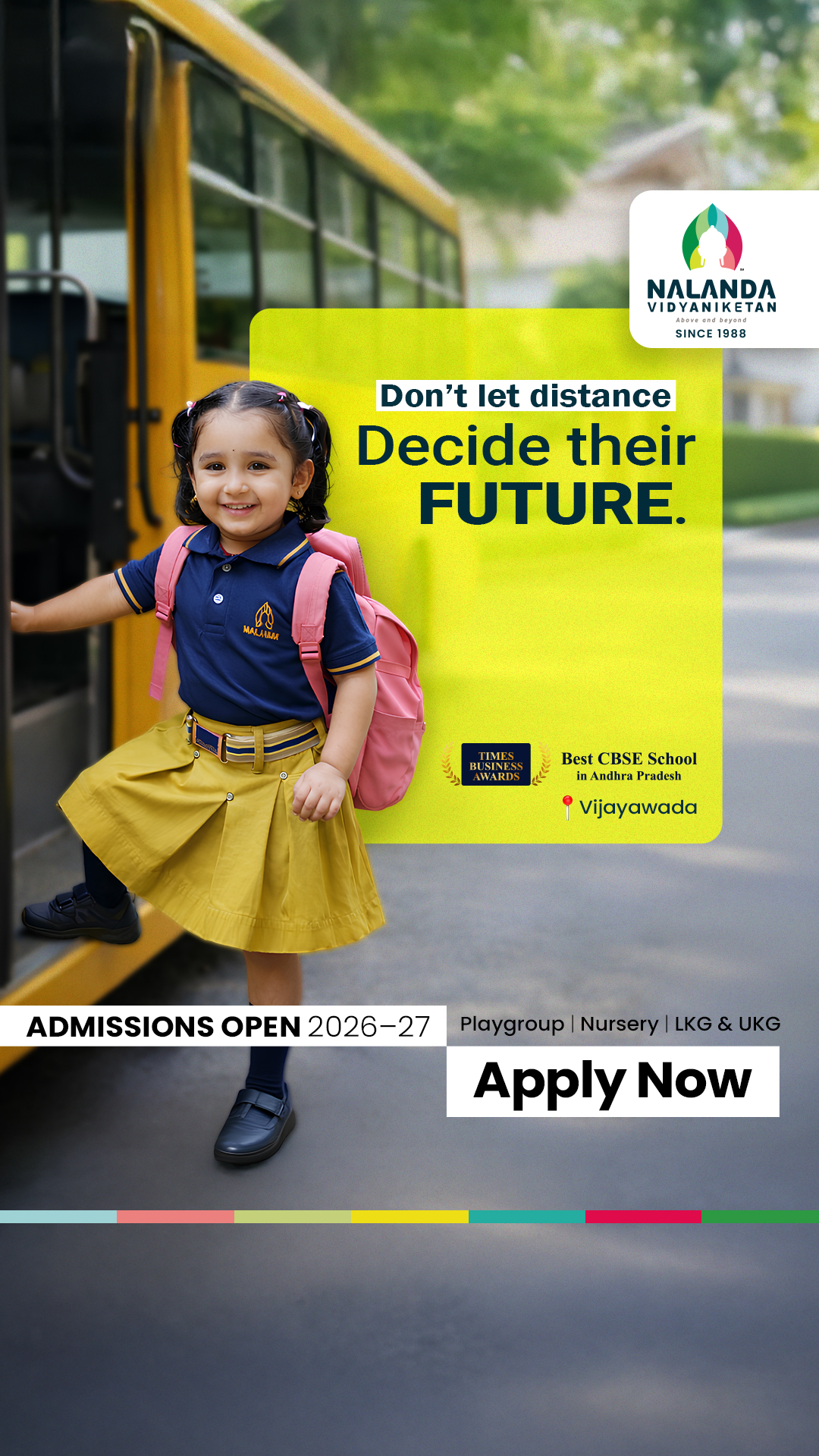 Nalanda Vidyaniketan, Vijayawada Facebook ad