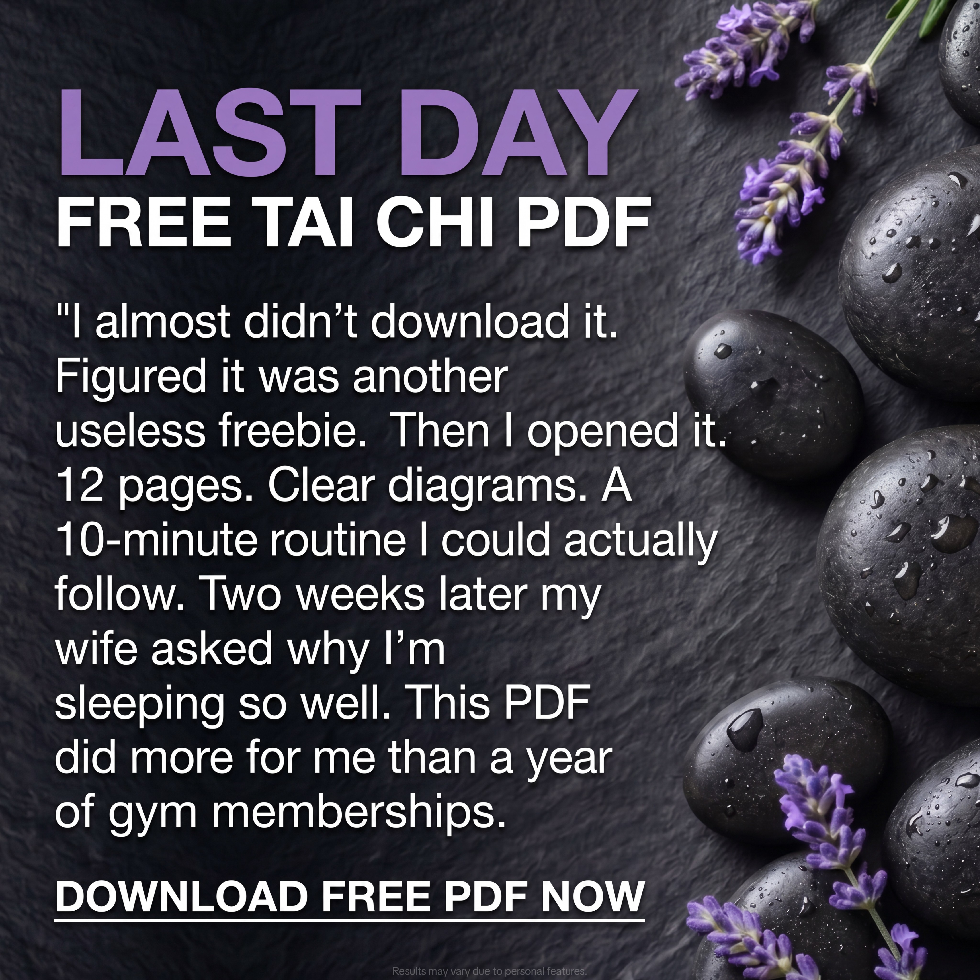 Walking Tai Chi with Tao Facebook ad