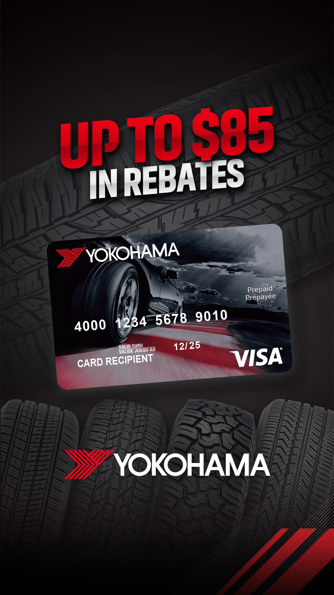 Yokohama Tire Canada Facebook ad