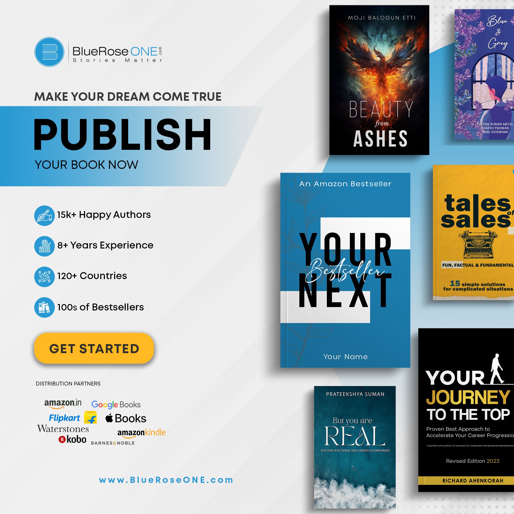 Blue Rose Publishers Facebook ad