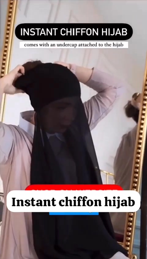 Hijab Hub Facebook ad: Instant Hijab, Instant Confidence