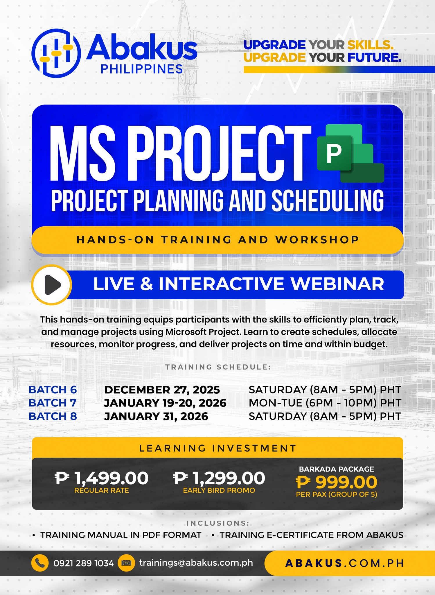 Abakus Trainings Philippines Facebook ad