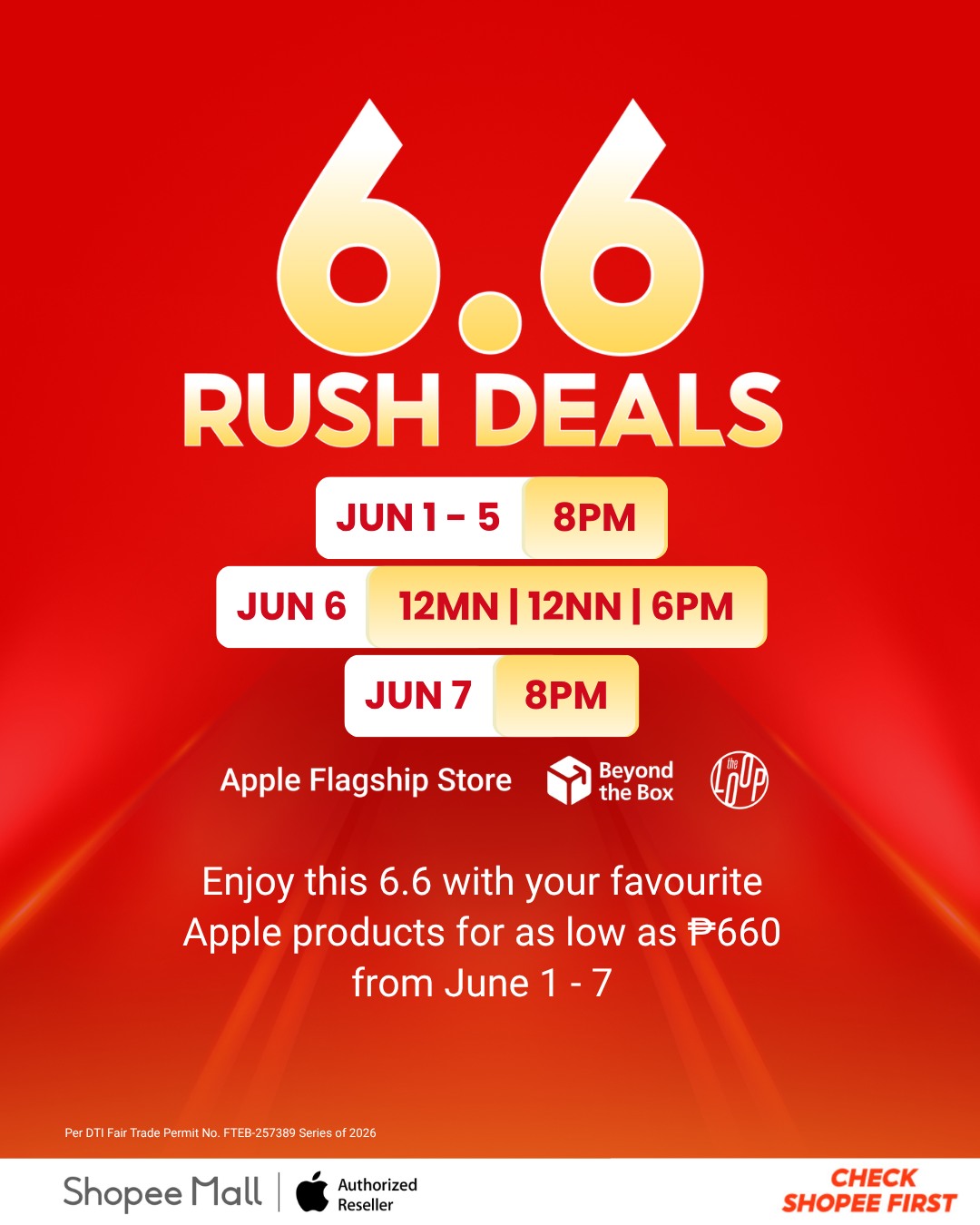 Shopee Facebook ad