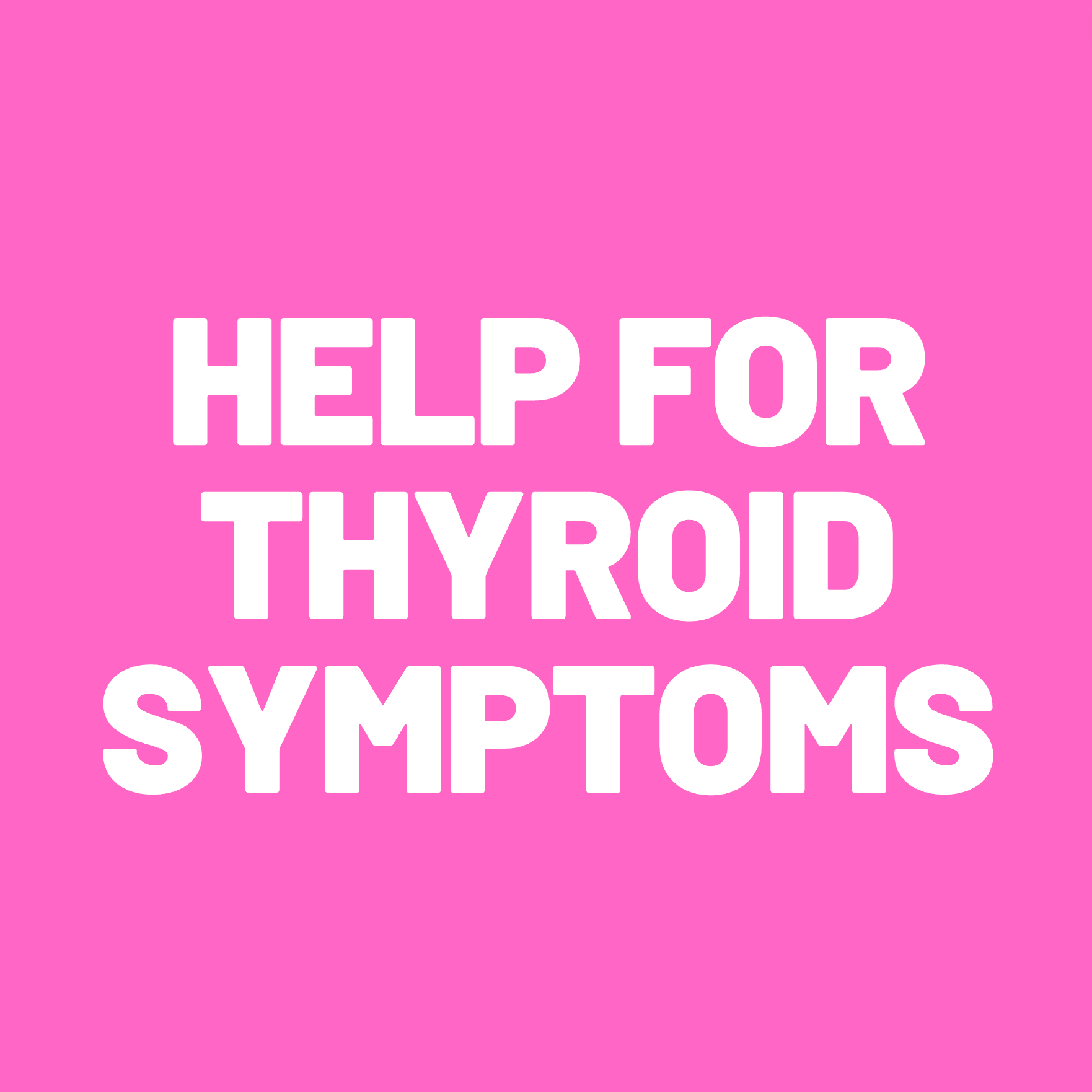 Dr. Kaylee Confer Facebook ad: Help for Thyroid Symptoms
