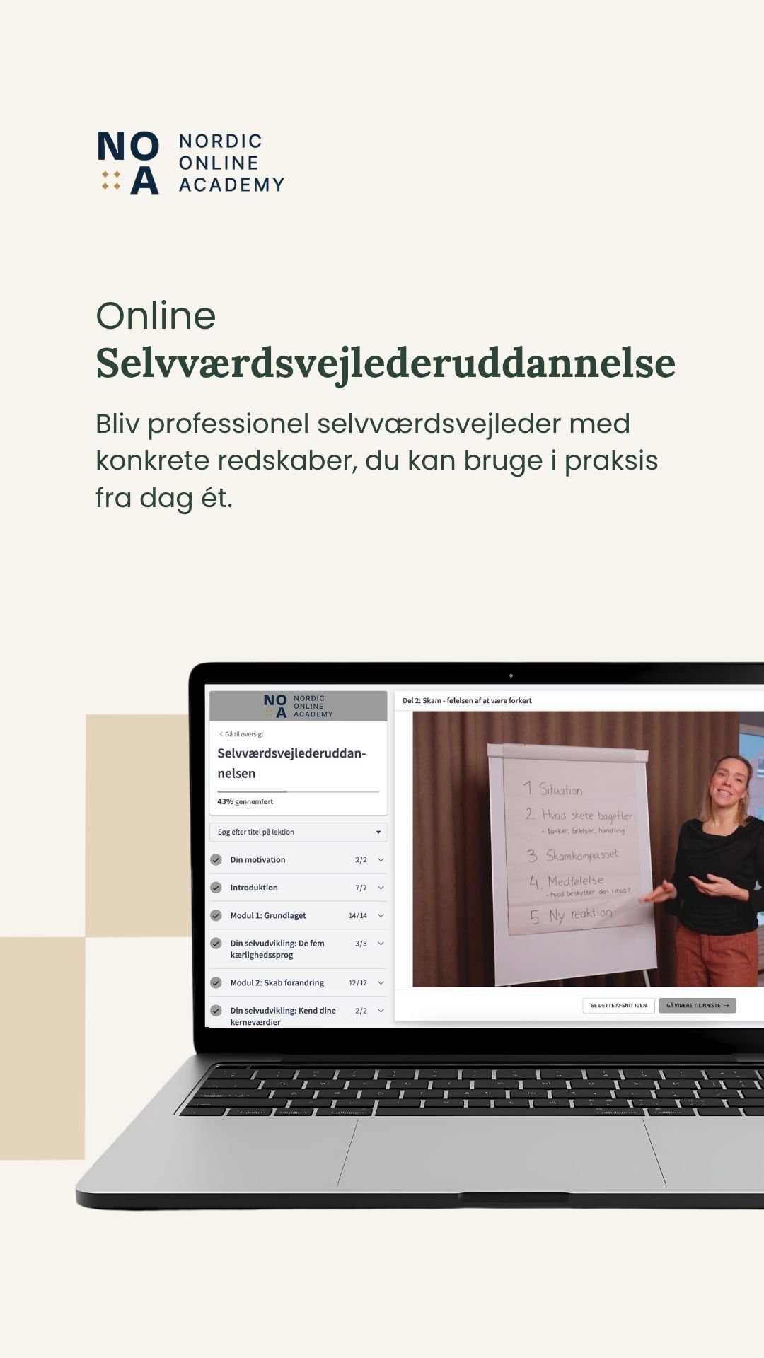 Nordic Online Academy Facebook ad