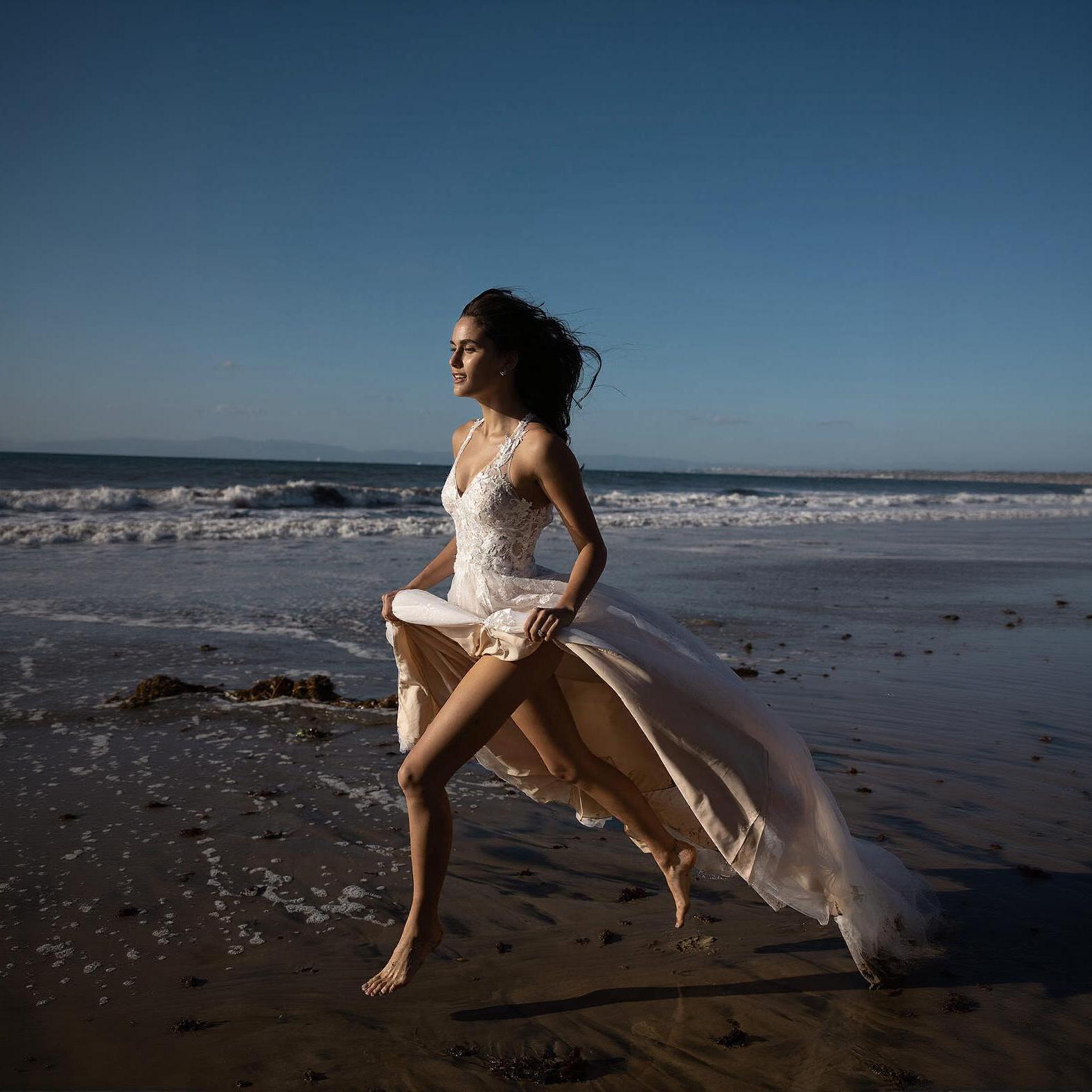 AZAZIE Facebook ad: Your dream gown, made for you.