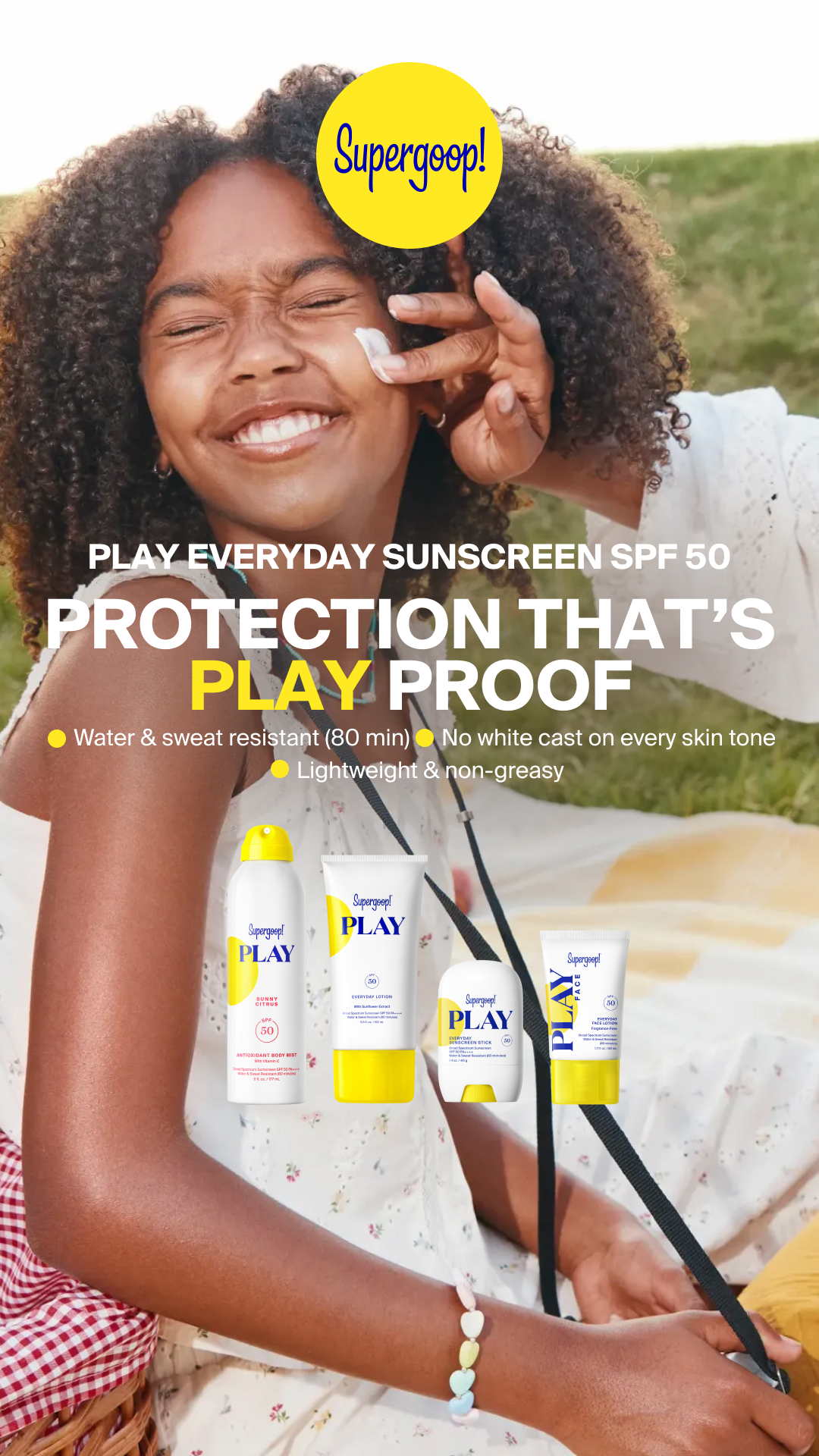 Supergoop Facebook ad