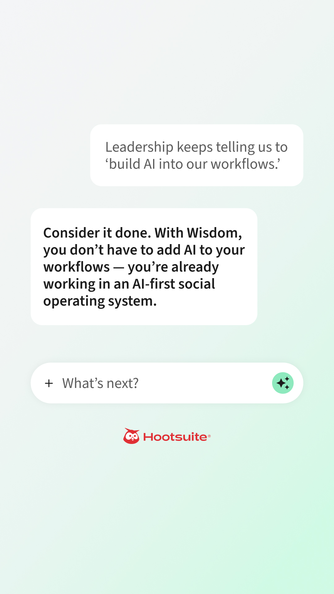 Hootsuite Facebook ad