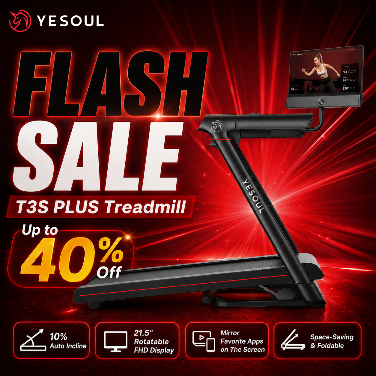 Yesoul Fitness United Kingdom Facebook ad