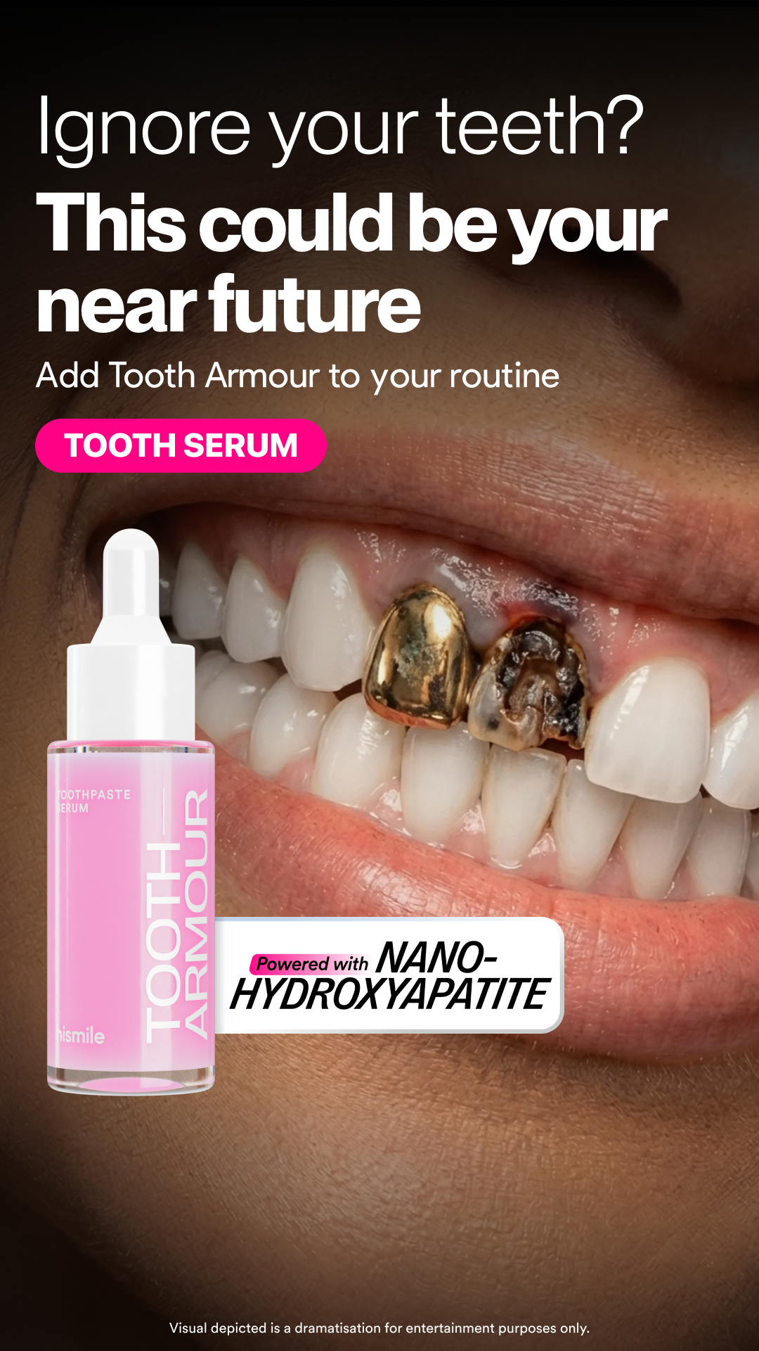 Hismile Facebook ad