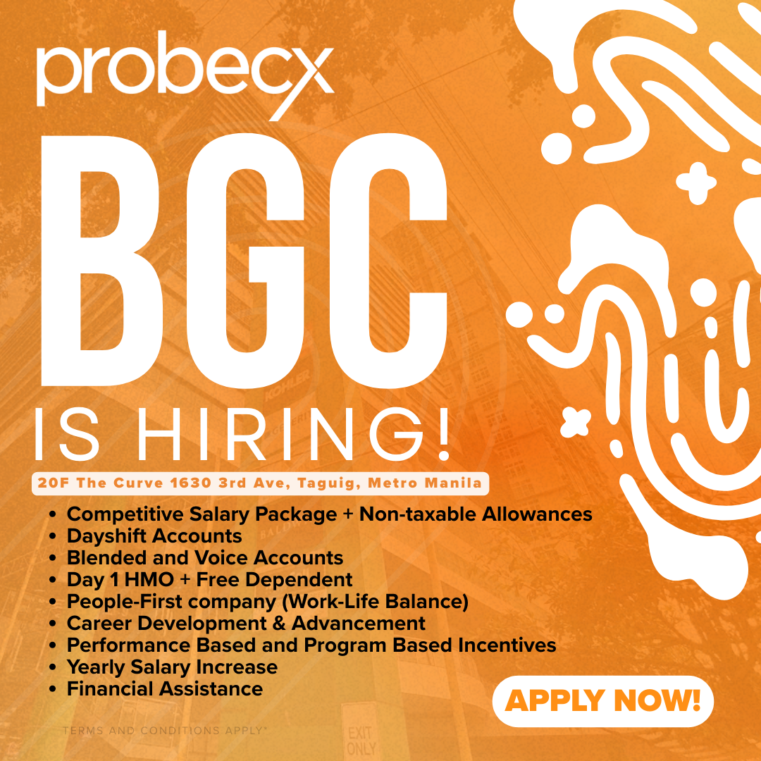 Probe CX Philippines Facebook ad