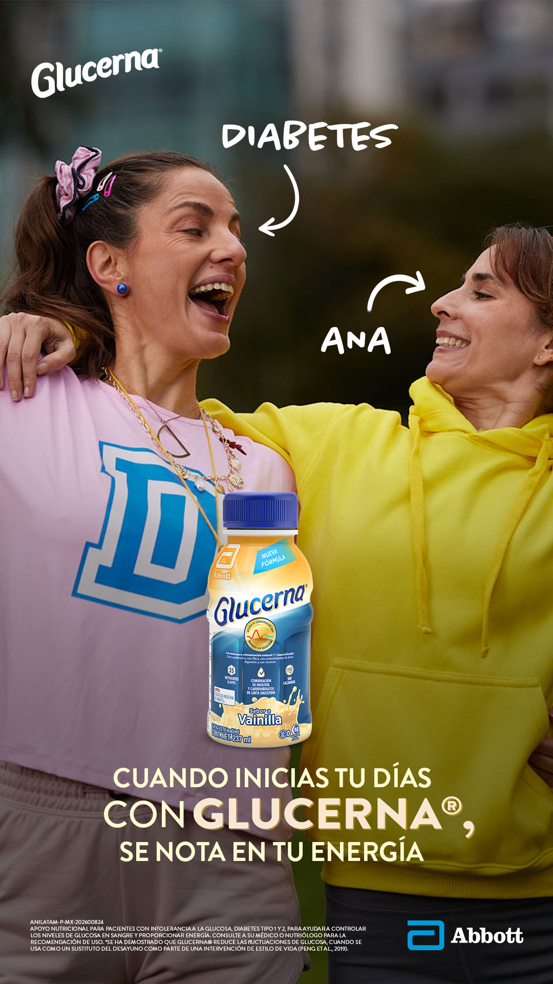 Glucerna Latinoamérica Facebook ad