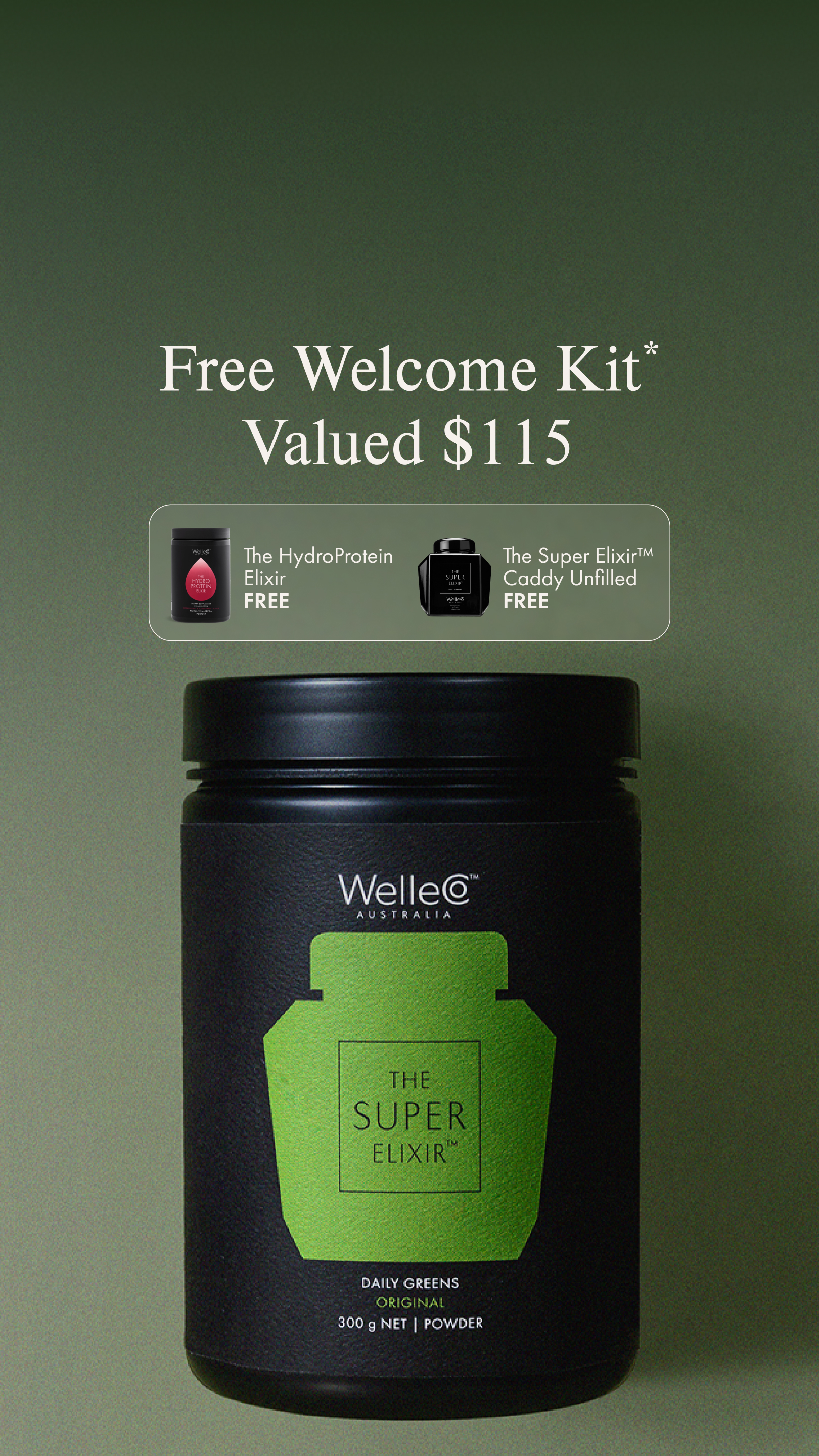 WelleCo Facebook ad