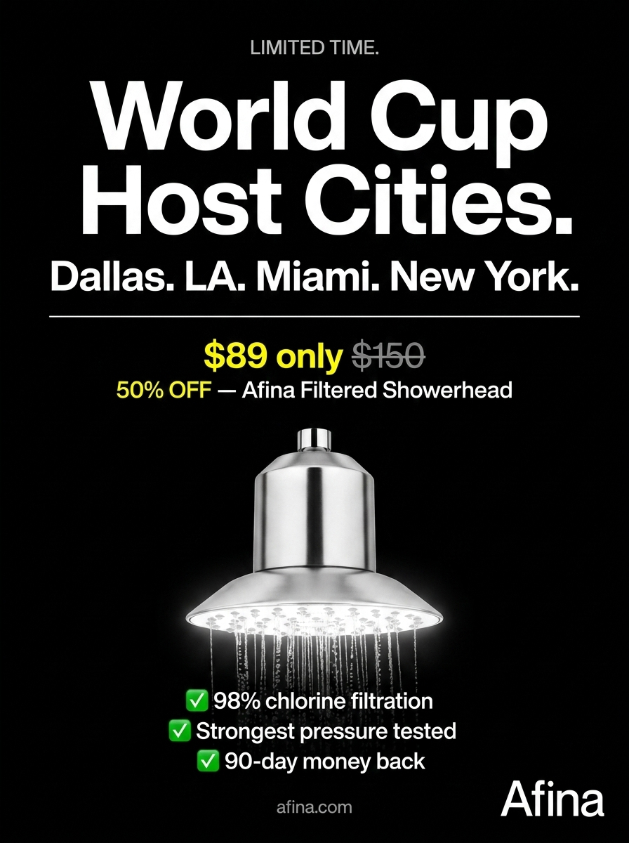 Showerlabs Facebook ad