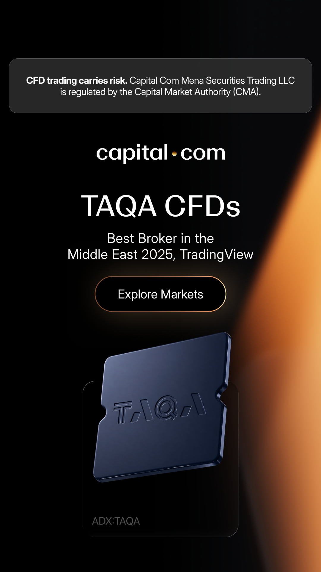 Capital.com International Facebook ad