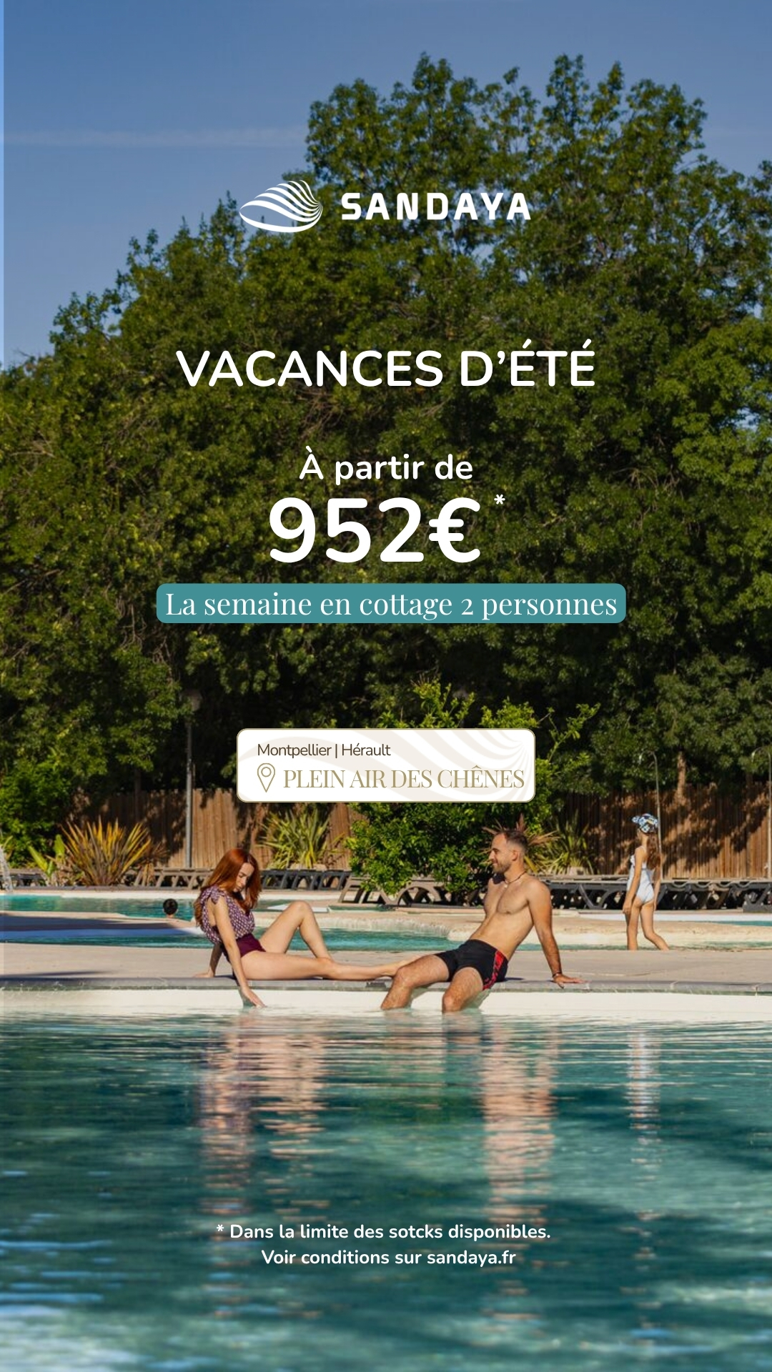 Campings Sandaya Facebook ad