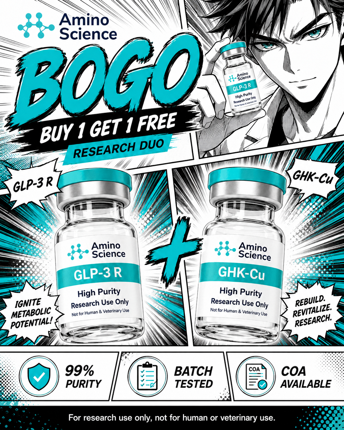 Amino Science Labs Facebook ad