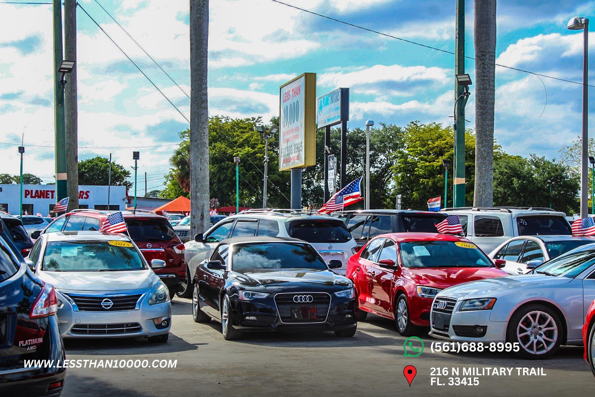 WPB Motors Facebook ad: Less Than 10,000 Auto