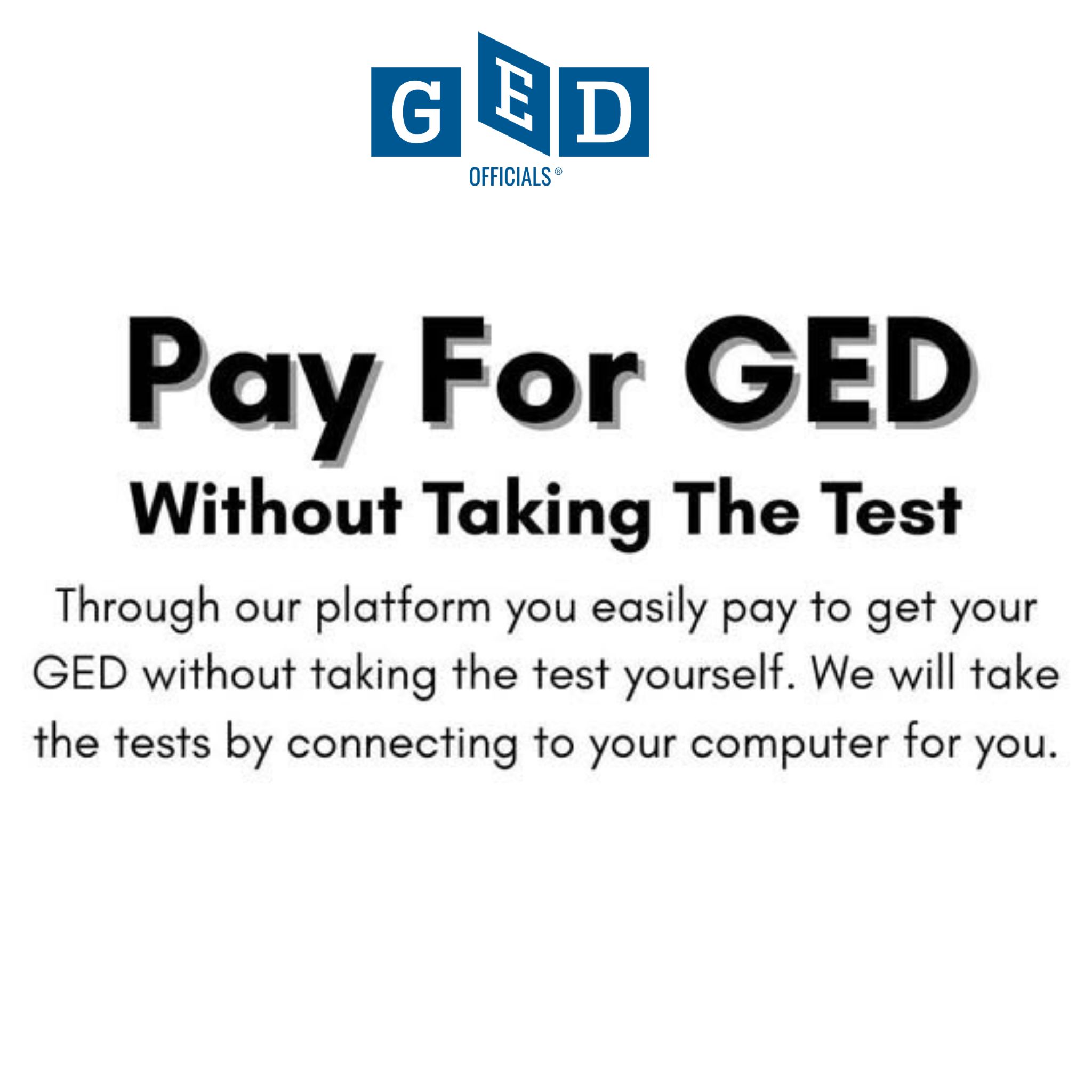 GED EXAM Facebook ad: Looking to Take Your GED Online?