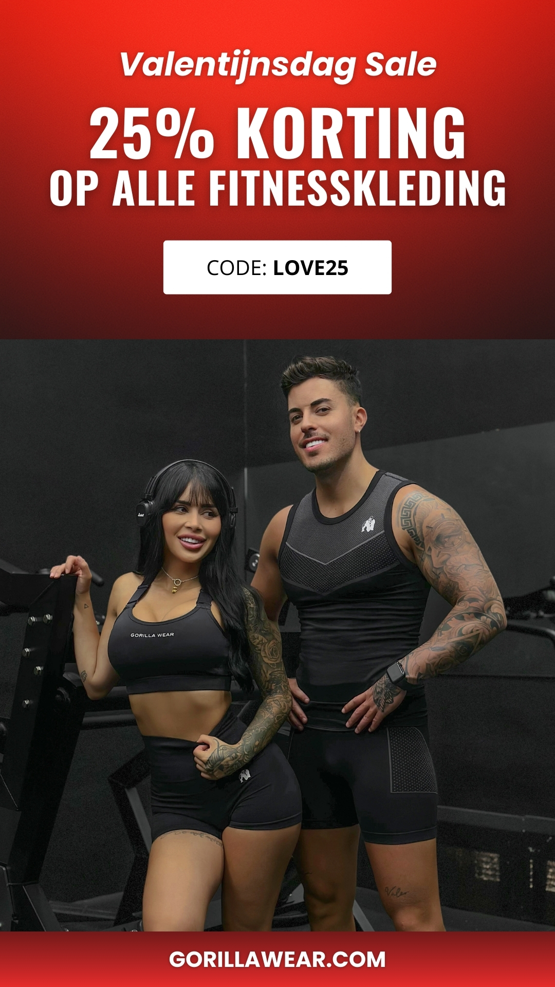 Gorilla Wear Facebook ad