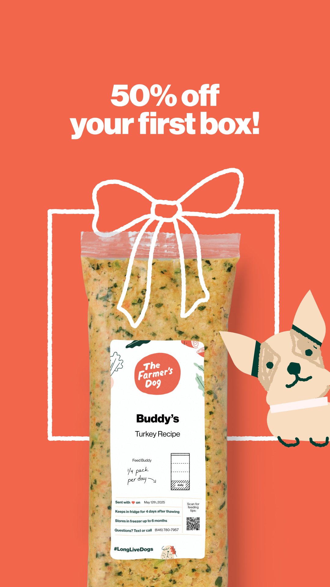 The Farmer's Dog Facebook ad