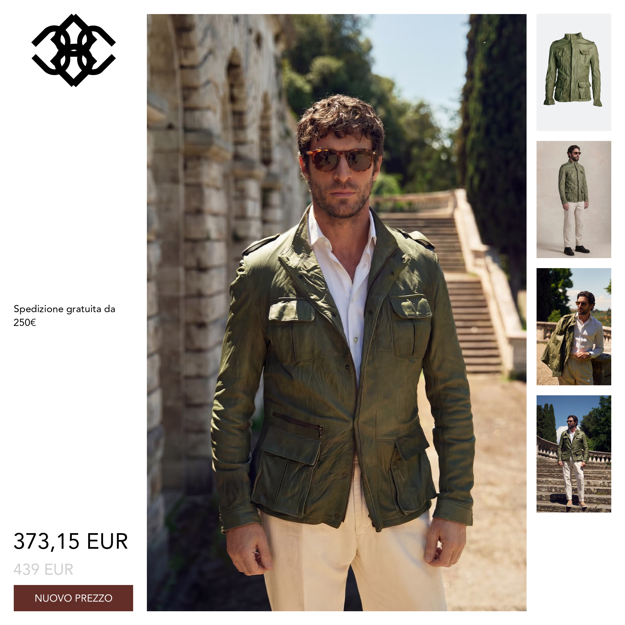 Barone Firenze Facebook ad: Giacche, borse e abbigliamento in vera pelle.