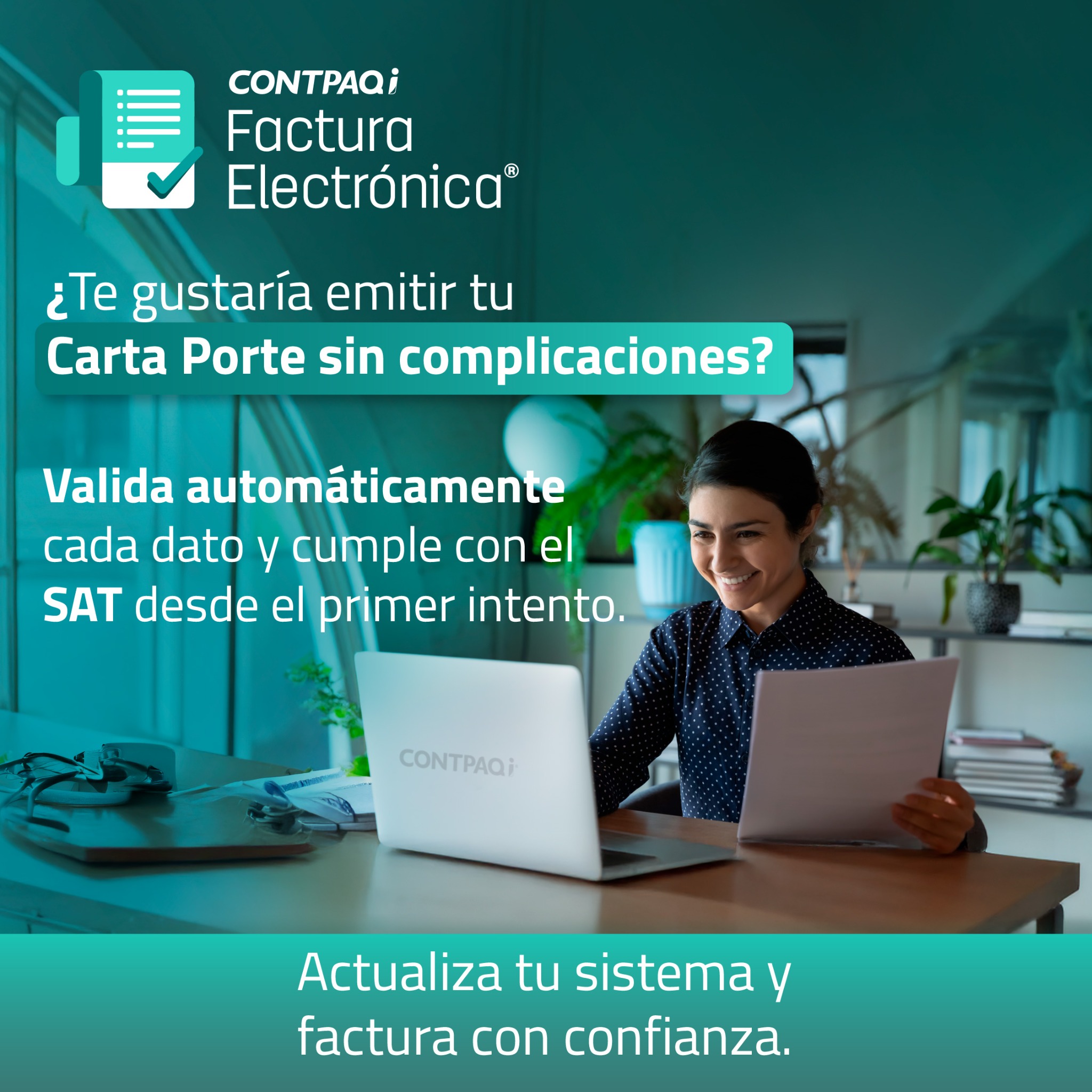 CONTPAQi Facebook ad