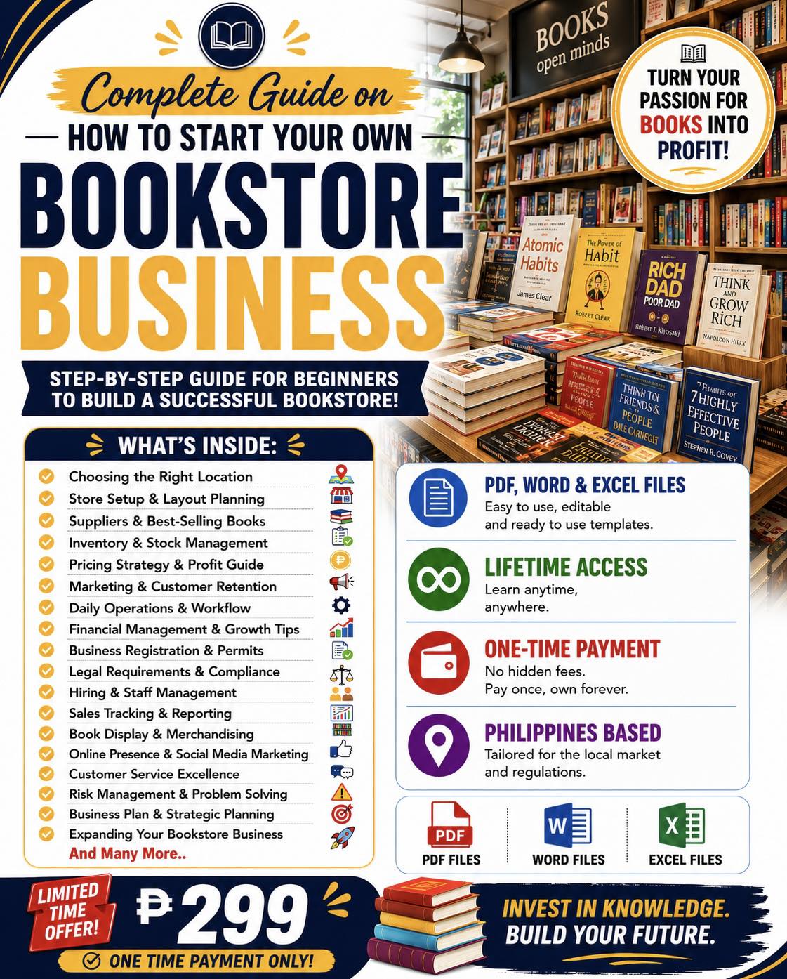 Bookstore Hub Facebook ad