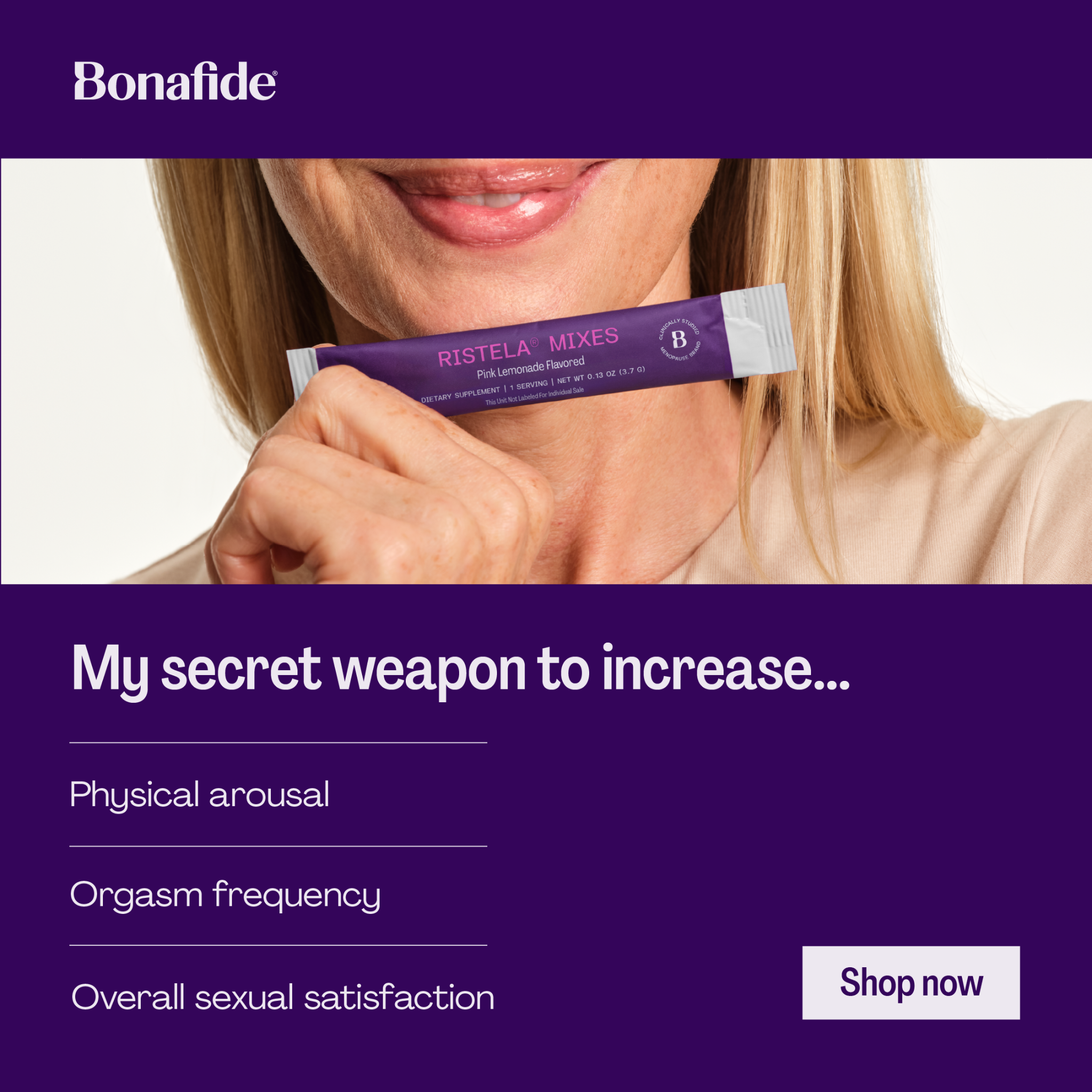 Bonafide Facebook ad