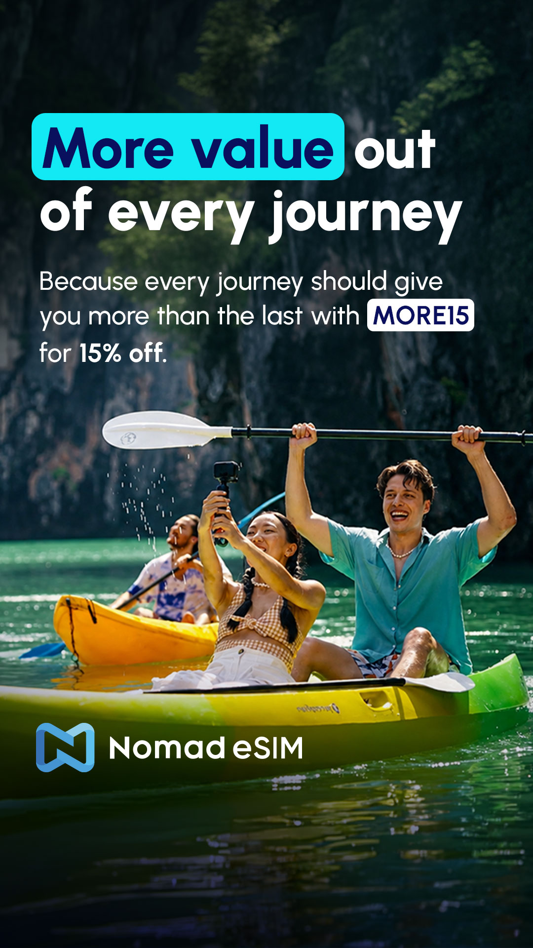 Nomad Esim Facebook ad