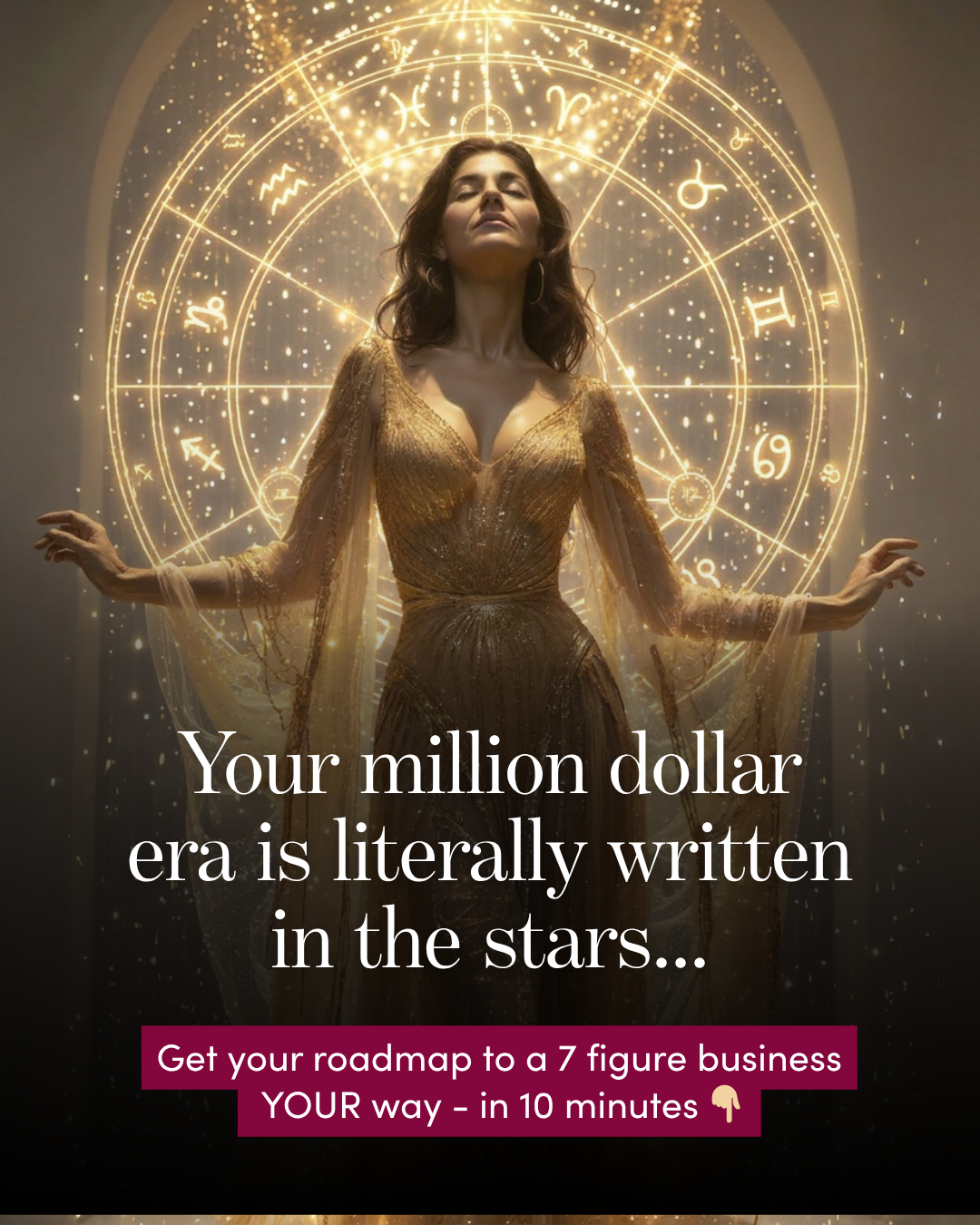 Karla Maree - Feminine Biz Mentor + Human Design & Astro Strategy Facebook ad