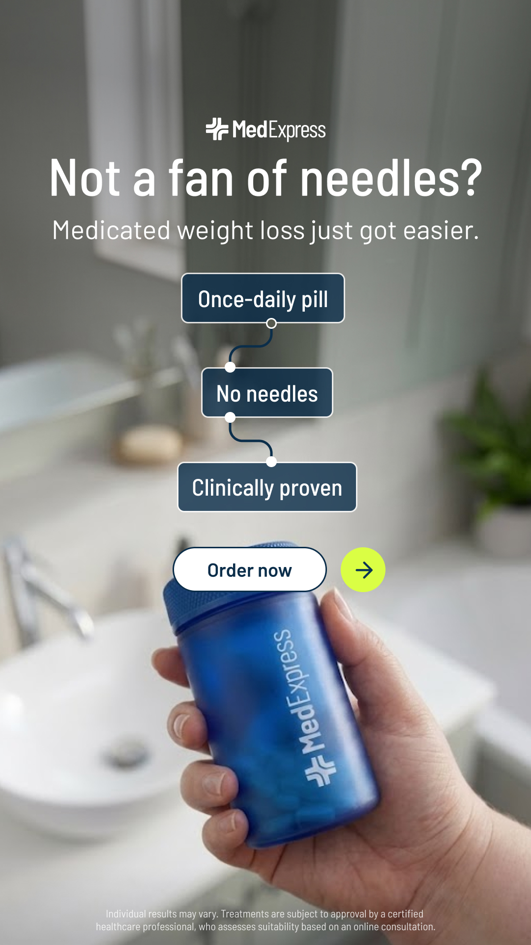 MedExpress Facebook ad