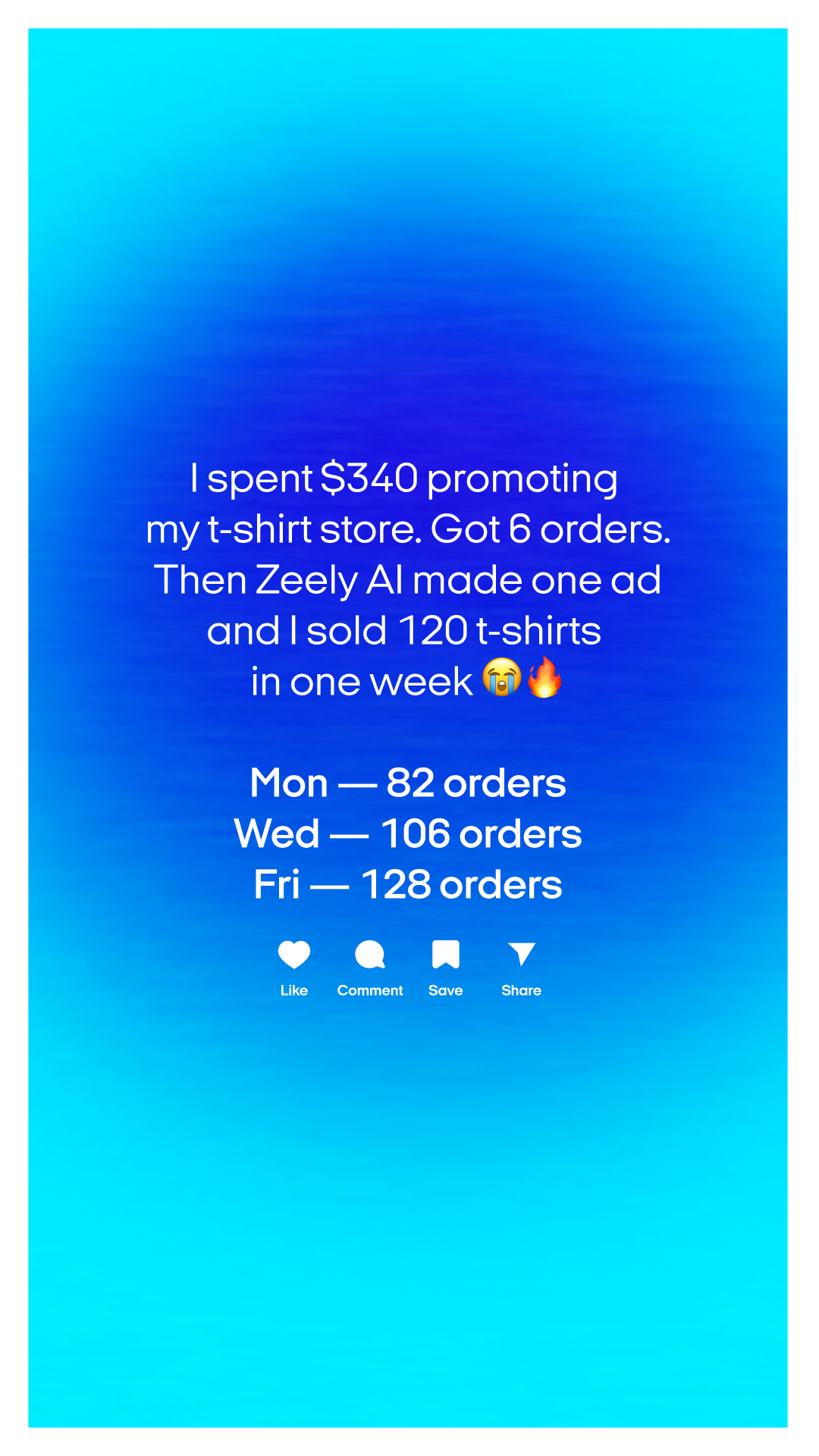 Zeely Facebook ad