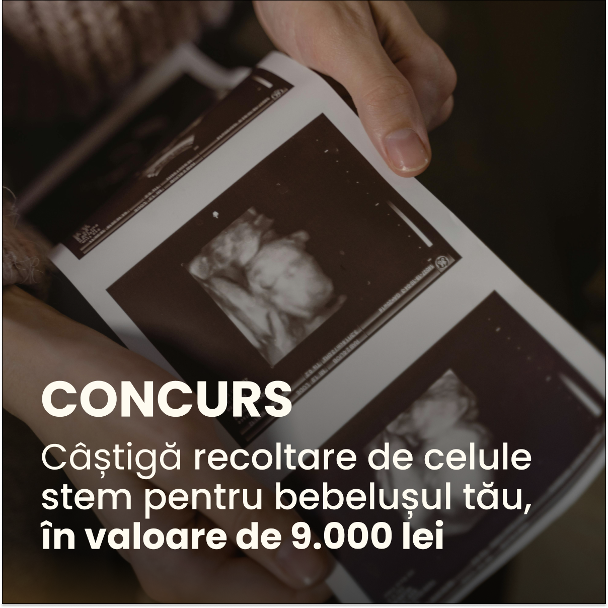 Cord Blood Center Romania Facebook ad
