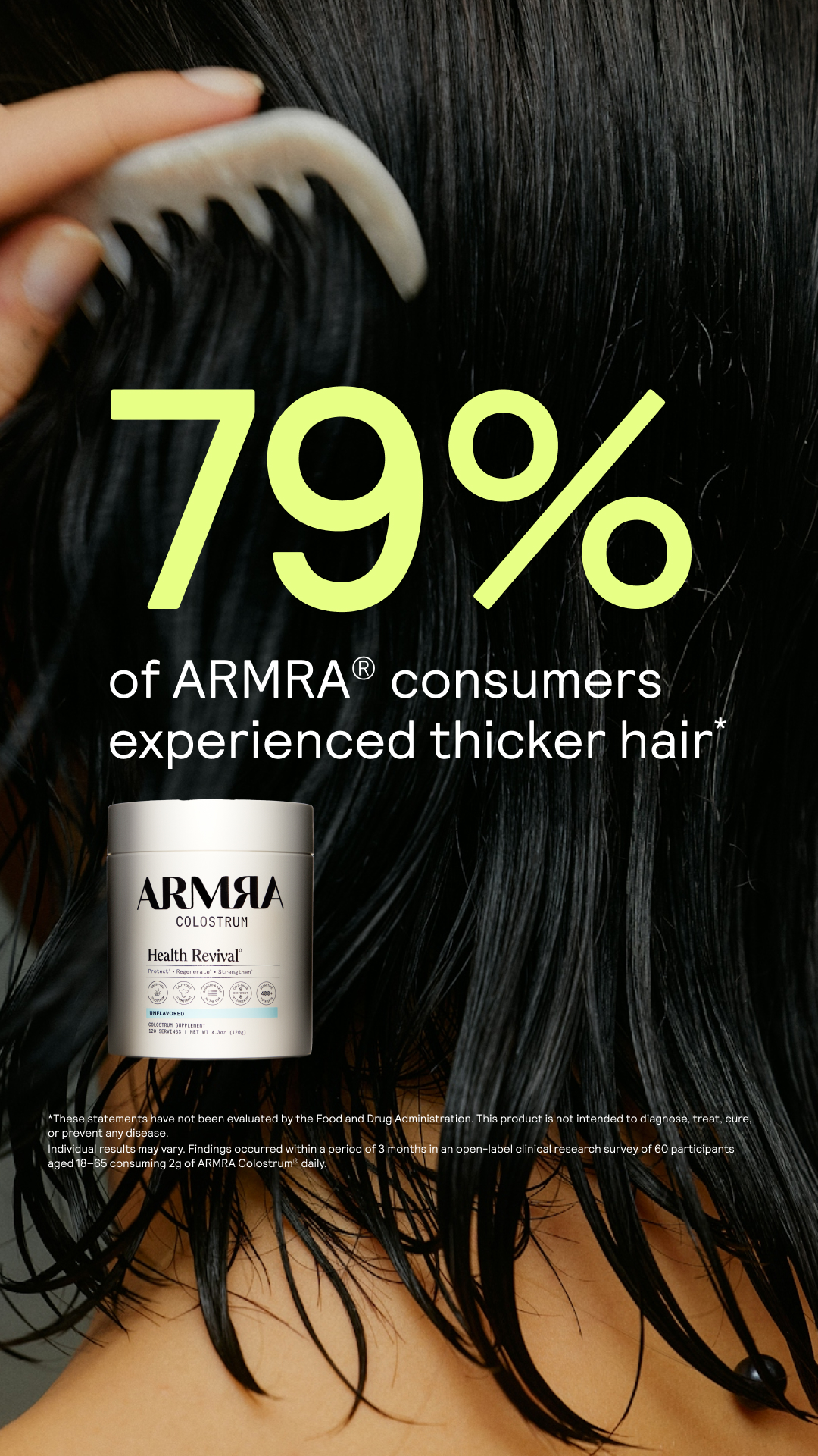 ARMRA Facebook ad