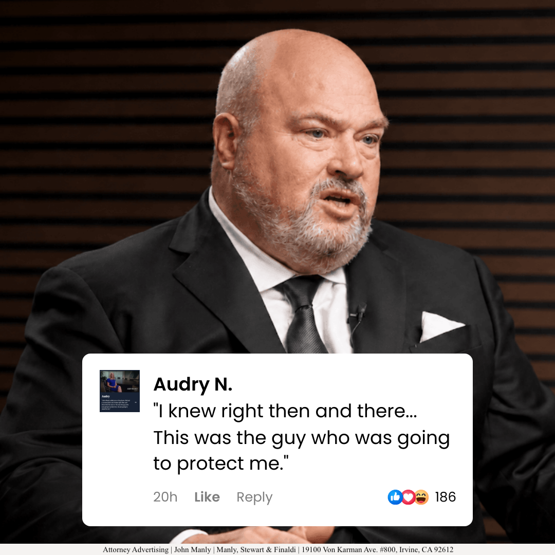 Manly, Stewart & Finaldi Facebook ad from May 23, 2026
