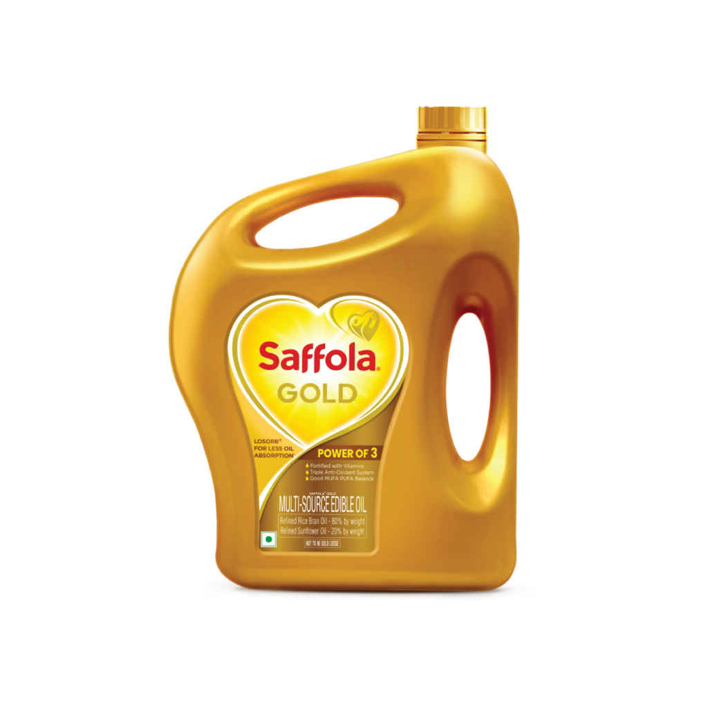 Saffolalife Facebook ad: New Saffola Mustard Oil, 100% pure & cold…