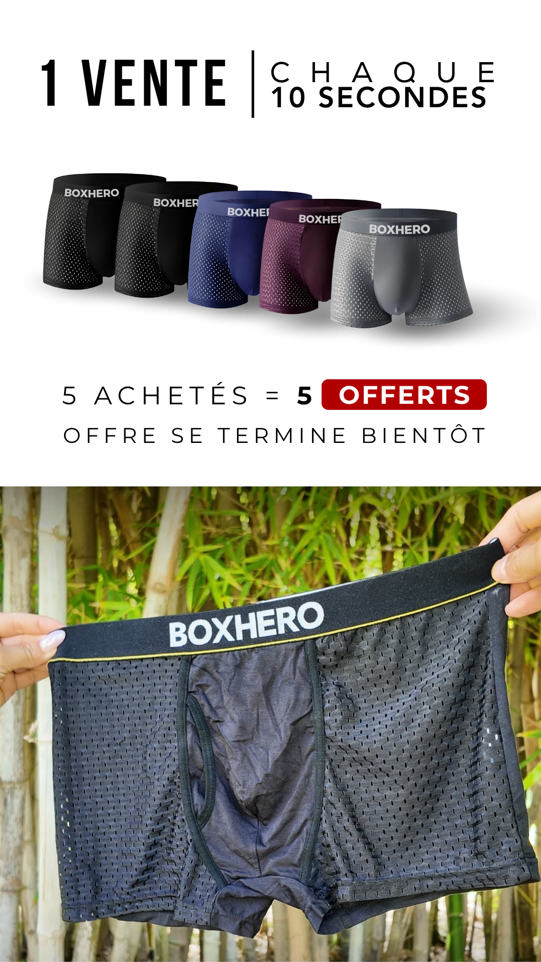 Boxhero Underwear Facebook ad