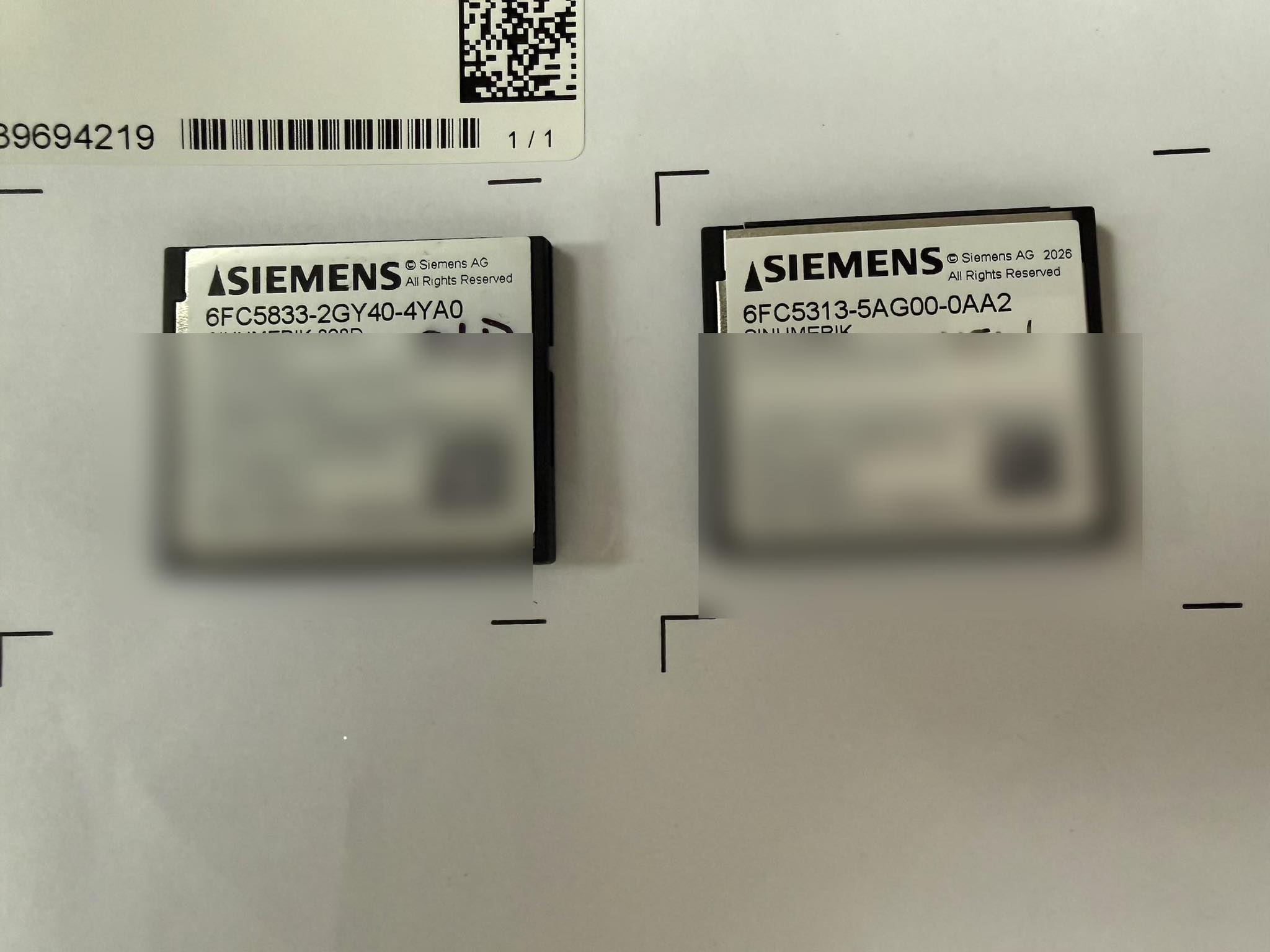Control CNC Services Ltd Facebook ad: Machine down due to a defective Compact Flash…