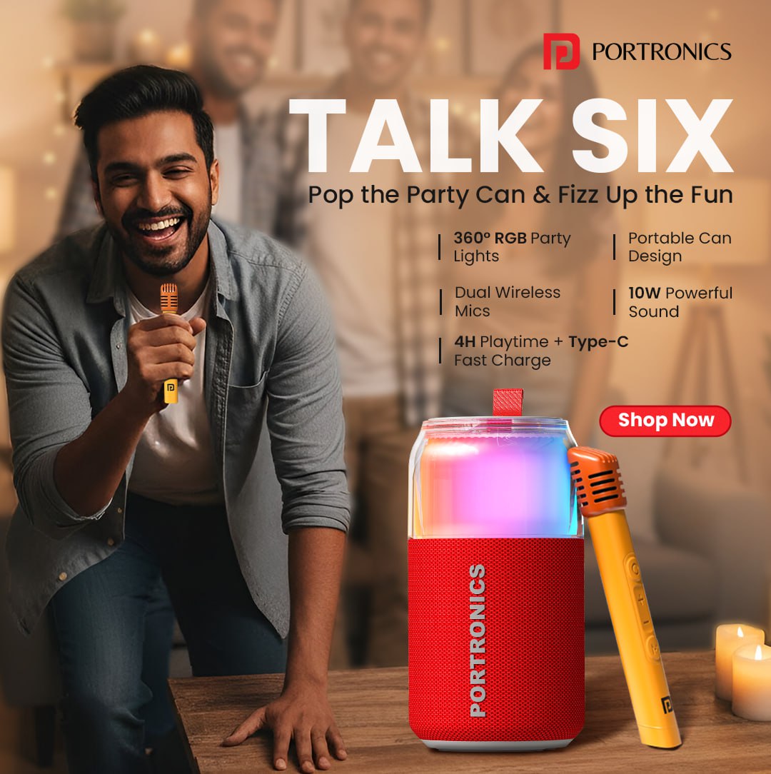 Portronics Facebook ad