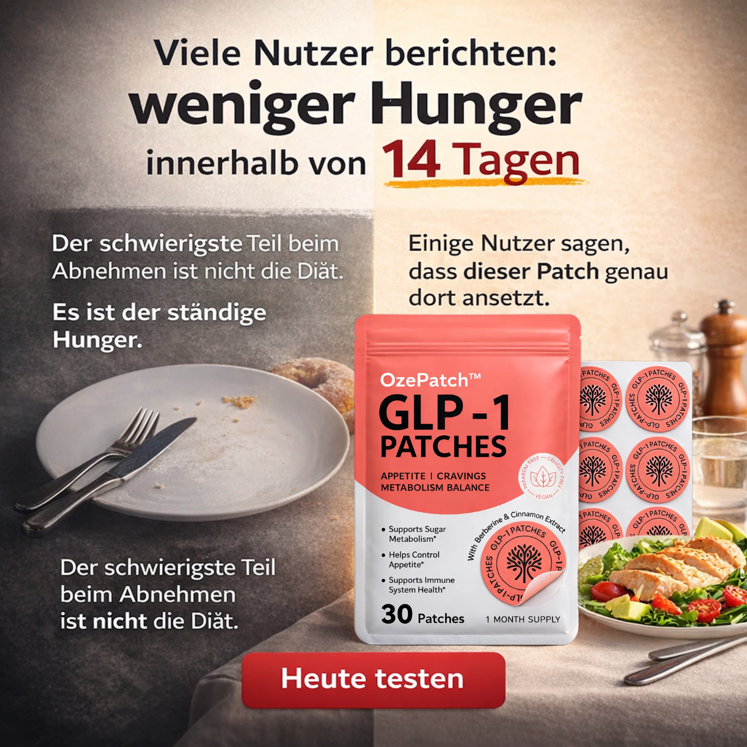 Dr. Sofia Müller Facebook ad: Kein Stich Kein Rezept Keine Übelkeit