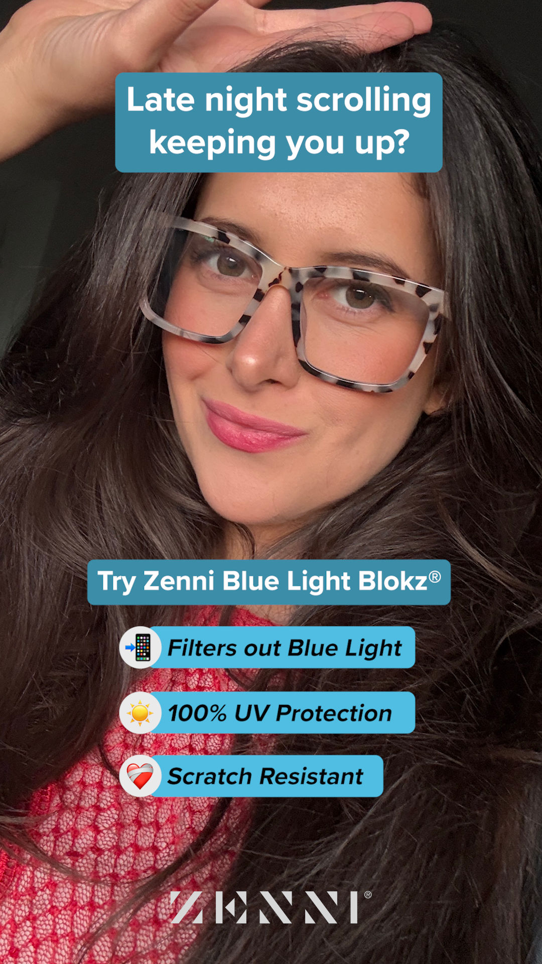 Zenni Optical Facebook ad