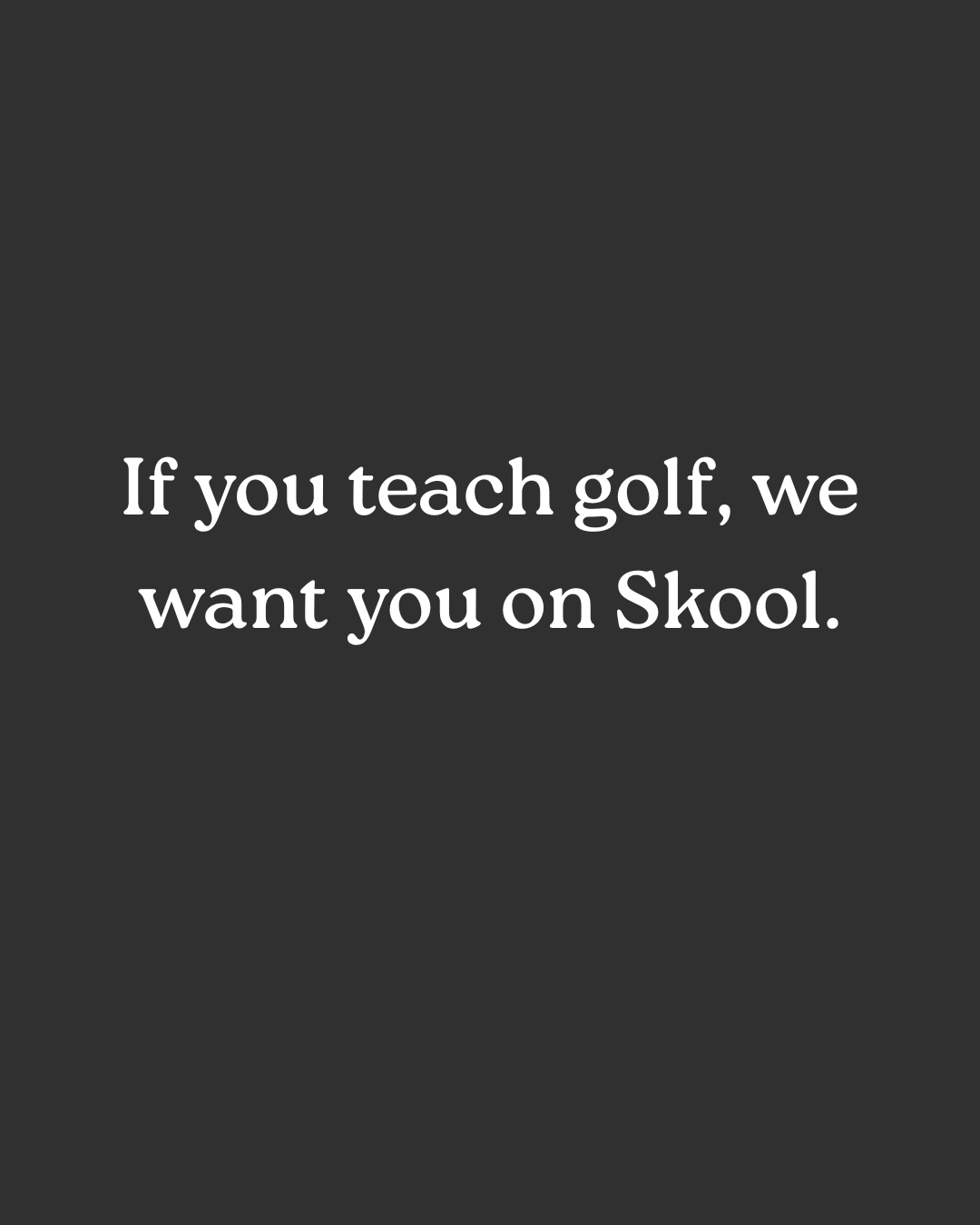Skool Facebook ad