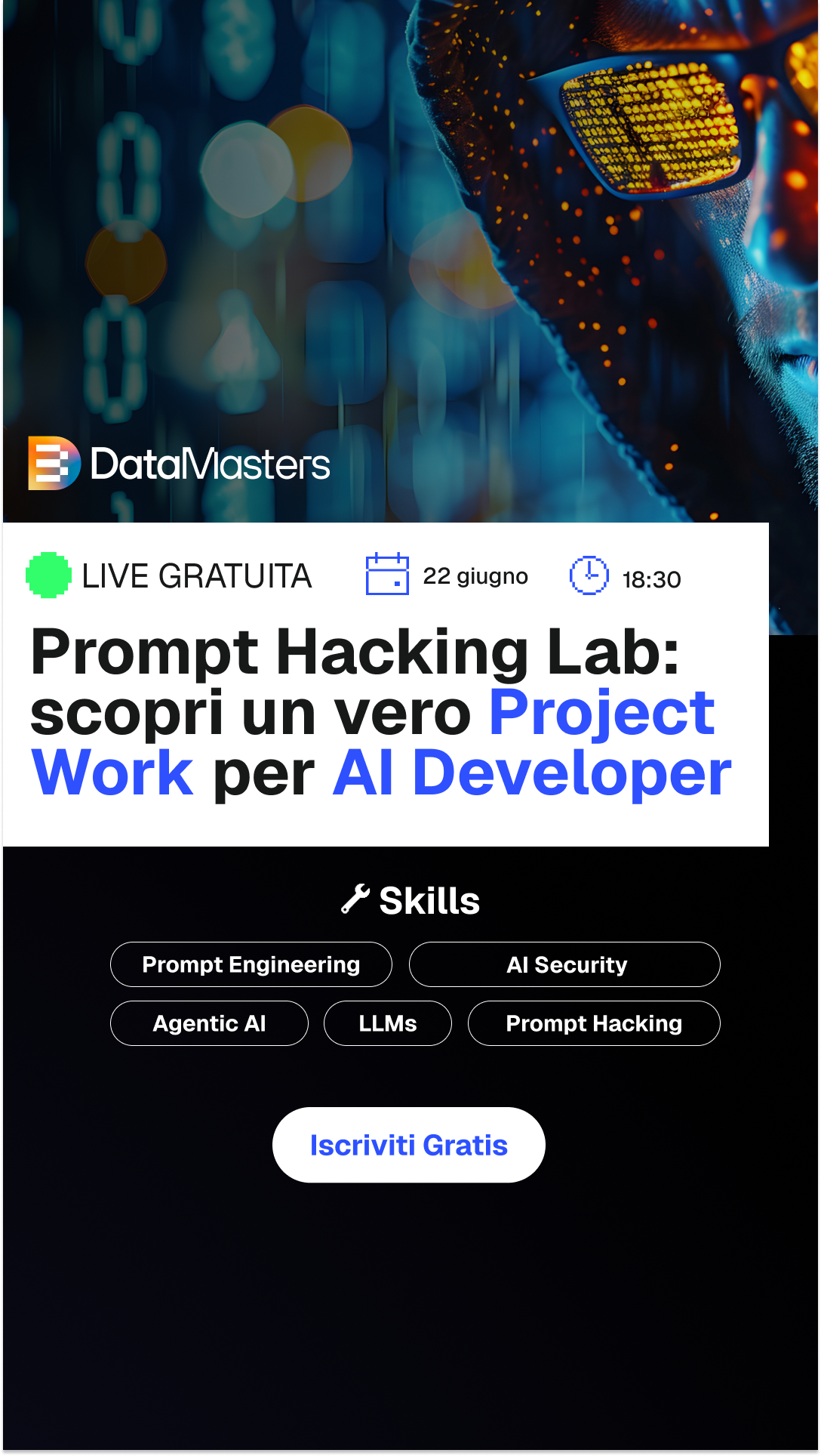 DataMasters.it Facebook ad