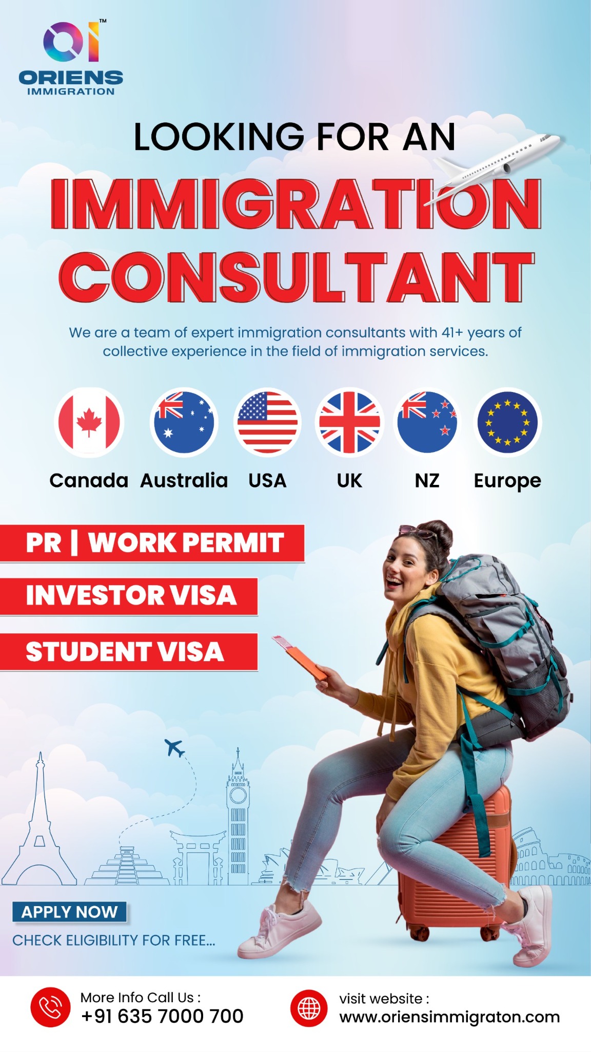 OI Immigration Facebook ad from Aug 6, 2025