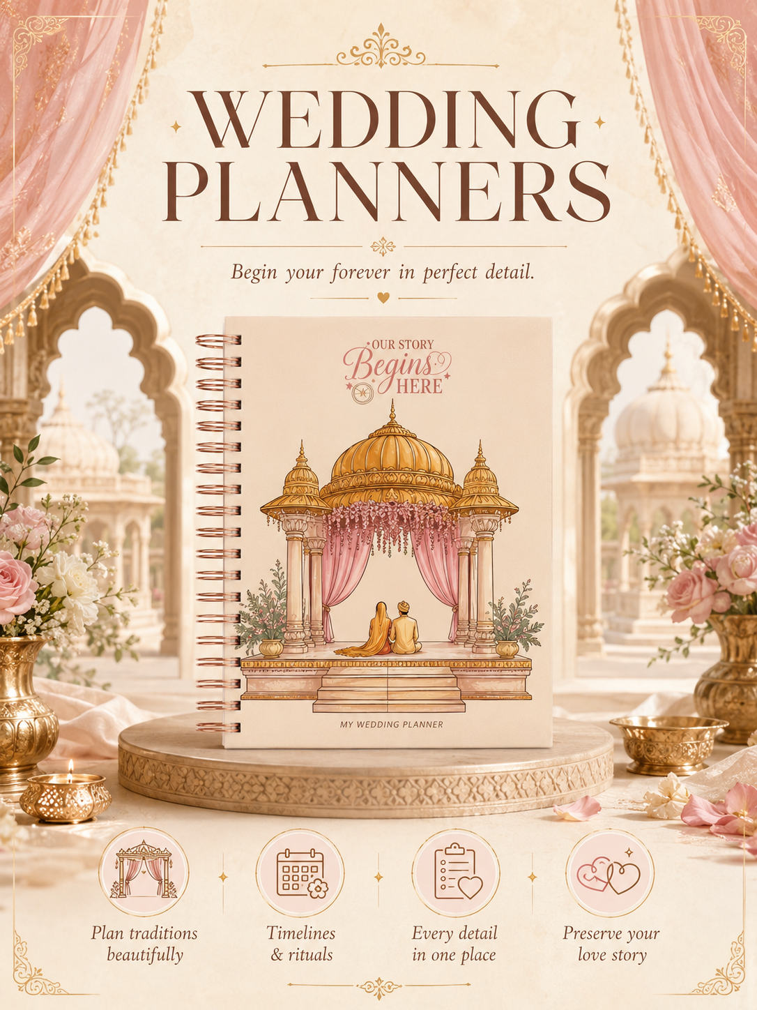 thejuneshopindia Facebook ad: For every bride in her planning era.