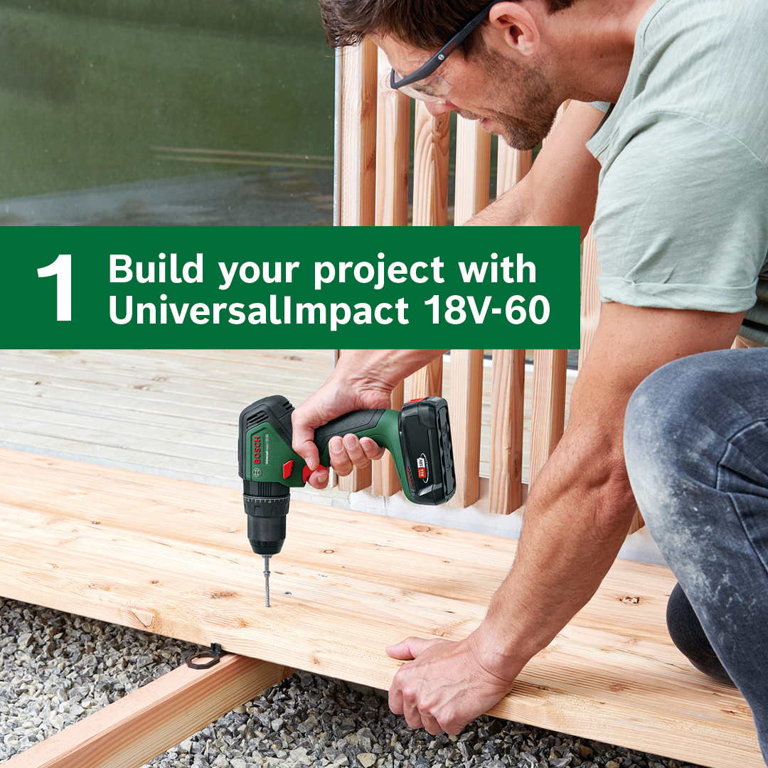 Bosch DIY and Garden Facebook ad: Masterpieces aren’t made overnight They’re built step by…
