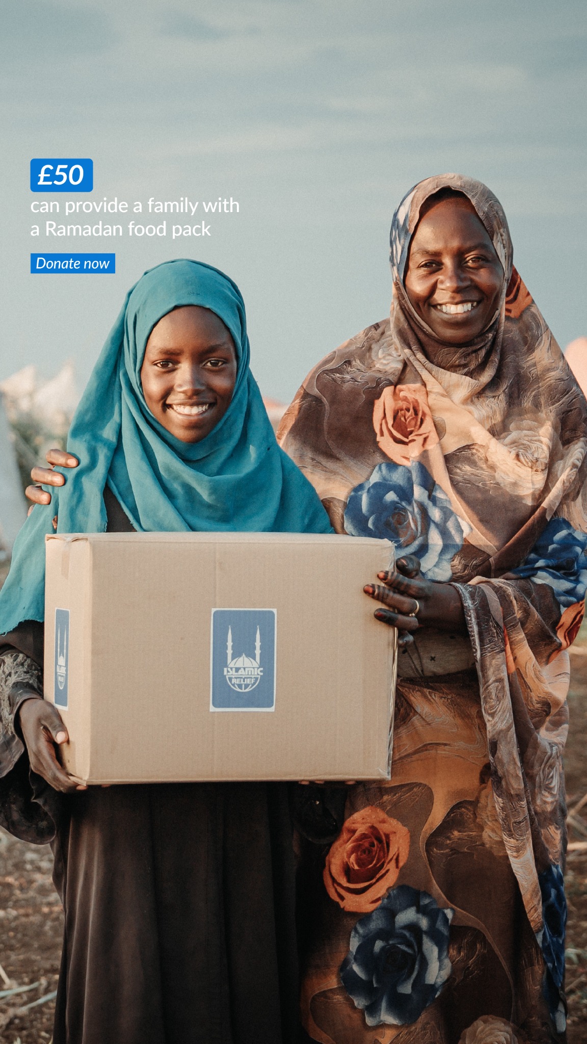 Islamic Relief UK Facebook ad