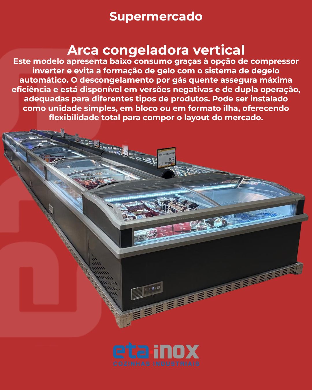 ETA INOX Cozinhas Industriais Facebook ad: Este modelo, eficiência que transforma o seu negócio