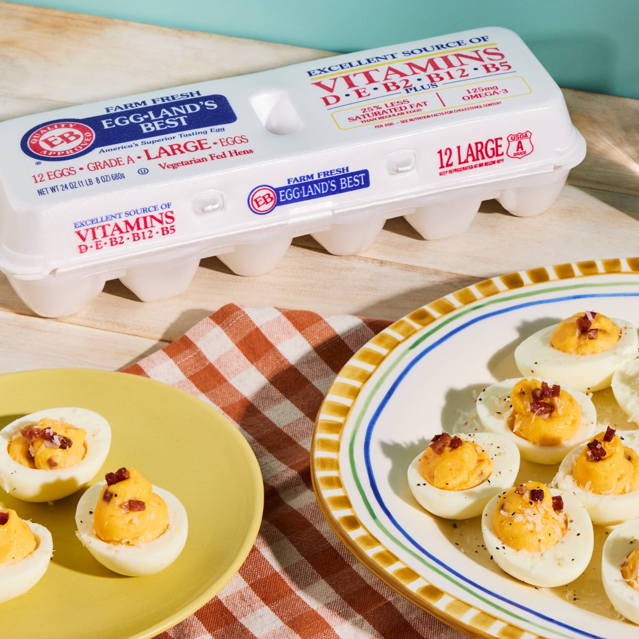Allrecipes Facebook ad: Deviled Eggs, Reinvented